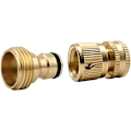 Miniatyrbilde 3 av 5: 2 stk. Hagevannslange Hurtigkobling 3/4 tommer Messing Hanngjenge Slange
