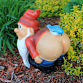 Miniatyrbillede 5 af 5: Nøgen Bagdel Havegnom Statue, Stor 11cm, Polyresin, Fuld