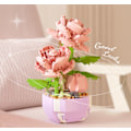 Miniatyrbillede 4 af 5: #1 stk. Mini Mursten Blomsterbuket Byggesæt Julegaver Blomster#