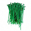Pikkukuva 1 / 4: Nyloninen nippuside - 100mm x 3mm - Vihreä - Pieni nippuside - Nippusiteet - 100 kappaleen pakkaus