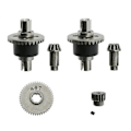 Miniatyrbilde 1 av 5: Metall Differensial og Sett for SCY 16101 16102 16103 16201 Pro 1/16 Brushless RC Bil Oppgraderingsdeler
