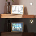 Miniatyrbillede 4 af 4: LED Lysmaleri, 3 tilstande Justerbar USB Væglampe, Dekorativt Maleri Bordlampe Ornamenter til Hjem Soveværelse Kontor, 31,6*23*4,5CM
