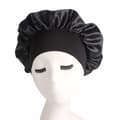 #Nattmössa - Satinhatt - Nattmössa-Svart-56-58CM#