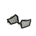 Miniatyrbillede 4 af 5: Bil Frontdør Spejl Pølselys Courtesy Lampe Linse Diamant Til Volvo V70 S60 S80 XC90 V50 C30 C70 V50