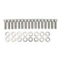 Miniatyrbilde 5 av 5: 16 stk. Sylinderhodeskruer i rustfritt stål - erstatning for Chevy Big Block BBC 348 396 402 409 427 454 502 motorer