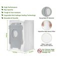 Miniatyrbilde 3 av 5: 10 Pakk Støvsugerposer for Irobot Roomba i7 i7+ i7 Plus S9 S9+ i3 i3+ i4 i4+ i6 i6+ i8 i8+ J7 J7+ E5 E6 E7 Erstatningspose for Irobot Roomba Alle