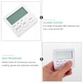 Miniatyrbillede 2 af 2: Digital Timer Stopur Ur Timer Køkken Manuel Kok Madlavning Timer Vækkeure