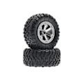 Miniatyrbillede 3 af 5: /#/4 stk./sæt RC Crawler-dæk 1:16 Crawler-dæk Gummidæk RC Tilbehør Fjernbetjening Militærbil Del/#/