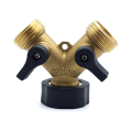 Miniatyrbilde 2 av 5: 1 x Hagekran, Messing Hagekran Diverter, Y-Kobling for Tilkobling