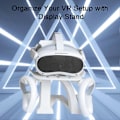 Miniatyrbilde 4 av 5: VR Display Stand Stabil Støtte Avtakbar Enkel Installasjon Plassbesparende VR Headset Holder for PICO3/4