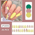Miniatyrbillede 1 af 4: Højkvalitets falske negle Bærbare falske negle Salon Finger Tæer DIY Manicure
