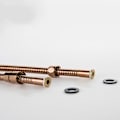 Miniatyrbilde 3 av 3: Høytrykks dusjslange i rustfritt stål dobbel feste 1,5 m (1.