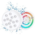 Miniatyrbillede 1 af 5: Neddykkelige LED-lys, (2 stk. Infrarød) IP68 Multi-farvet Swimming