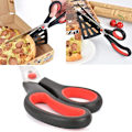 Miniatyrbillede 3 af 5: 28cm Pizzaskærer i Rustfrit Stål, Køkkensaks med