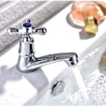 Miniatyrbilde 5 av 5: 2024, Ettgreps Kaldtvannskran, Ettgreps Kaldtvannskran Krom Servantkran for Hjem Baderom Toalett Vask gx20241207719