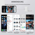 Miniatyrbild 4 av 7: #Lightning USB OTG-ljudadapter 3-i-1 USB-läsare Adapter USB-adapter#