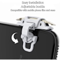 Miniatyrbilde 1 av 5: PUBG L1R1 Mobilspillkontroller Trigger Trigger Pull Mobil Pho