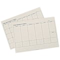 Miniatyrbillede 3 af 4: 2 stk. Ugentlig Notesblok Planner Månedlig Papir Planlægning Notesblok Skema Tjekliste