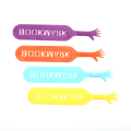 Pikkukuva 2 / 5: Kirjanmerkit, 4 kpl 3D-piirroskirjanmerkkejä miehille ja naisille