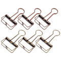 Miniatyrbillede 2 af 2: 6 stk. Retro Clips Metal Regninger Papirer Organiseringsclips Kontorartikler (Assorteret Farve)