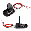 Miniatyrbillede 4 af 5: Kryp Pakke med 20 Cr2032 Batteriholder, Generel Knapcelle Batteriadapter Clip Socket On/off Kontakt, 1 X 3v Cr2032 Knapcelle Batteriholder Til LED