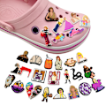 Miniatyrbillede 1 af 5: #27 stk. Tegnefilm Taylor Swift Crocs skotilbehør#