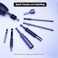 Miniatyrbillede 4 af 5: Skruetrækker Bit Holder, Magnetisk Bit Holder, Hex Shank Skruetrækker Bit Holder, Magnetisk Forlængerstang, Magnetiske Bit Holdere, Hurtigskift Bit Holder