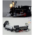 Miniatyrbilde 4 av 5: #Leker tog for barn, elektrisk leketøytog: lyseffekter og lydeffekter,#