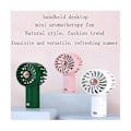 Miniatyrbild 3 av 5: Handhållen Minifläkt Cool Aromaterapi Liten Fläkt Inbyggd Aromaterapi USB-laddning Tyst Liten Fläkt W
