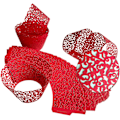 Miniatyrbillede 3 af 5: 100 stk. Jule Cupcakes-papir Artistic Bagning Kagepapir F