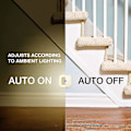 Miniatyrbillede 3 af 5: WABJTAM LED Natlampe Plug-in [6 Pakke] Smart Skumring til Daggry Sensor, Automatiske Natlamper, Egnet til Soveværelse, Badeværelse, Toilet, Trapper, Køkken, H