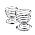 Miniatyrbild 1 av 5: 2 st Metall Spiral Fjäder Trådbricka Äggkopp Förvaringshållare Ställ Kökstillbehör g20242697784