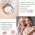 Miniatyrbild 4 av 6: #Charm Armband Mamma Dotter Armband Set 2 Personer Hjärta Forma#