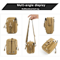 Miniatyrbillede 4 af 5: Multifunktionel Poly Tool Holder, Taktisk Molle EDC-Taske med Ce