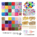Miniatyrbillede 1 af 7: #Håndværk perler 24 gitter bløde ler hirse perler DIY sæt, (1 stk), ha#
