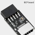 Miniatyrbillede 3 af 5: 5 STK. USB Frontpanel Adapter Type-E Hun til USB 2.0 9 PIN Hun Adapter Header til Computer Mothertherboard H8WD