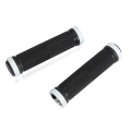 Miniatyrbilde 2 av 4: Hvite sykkelstyregrep, 1 par, MTB BMX grep, lengde 13 cm D