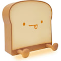 Miniatyrbillede 1 af 5: LED Toast Brød Natlampe med Genopladelig og Timer Bærbar Soveværelse Sengelampe