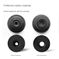Miniatyrbilde 2 av 5: For Deebot X1 T10 T20 N9+serien Robotstøvsugere Basestasjon Rent & Avløpsvann Tank Gummipropp Se g2024132760
