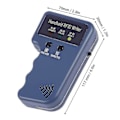 Miniatyrbillede 2 af 5: Håndholdt 125KHz RFID Læser Skriver Duplikator Kopimaskine, Opgraderet ID Kort Kloner Programmerer, med 10 stk