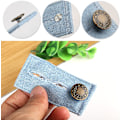 Miniatyrbilde 4 av 5: 6 stk. Knappelengdere, Knappelengder for Bukseliv for Jeans