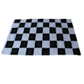 Miniatyrbillede 2 af 5: #2 stk. Store Sort og Hvid Ternet Flag F1 Motorsport 5ft x 3ft 90*150cm 3*5ft#