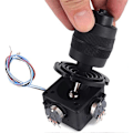 Pikkukuva 1 / 5: 10K Joystick Potentiometri, JH-D400X-R4 10K Joystick Reset Potentiometri Painikeohjain Mobiilivalokuvausjärjestelmään Teolliseen ja Tieteelliseen Käyttöön