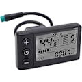 Miniatyrbilde 1 av 4: LCD Display Meter S866 Display Meter Kontrollpanel med Vanntett Plugg Elektrisk Sykkel LCD-skjerm