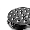 Miniatyrbillede 2 af 4: Sort Takoyaki Maskine Ebelskiver Maskine Elektrisk Takoyaki Pande Fyldt Pandekage Pande Munk Aebleskiver Pande Med 22 Takoyaki Huller