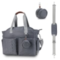 Miniatyrbilde 1 av 6: #Mørkegrå bleiebag for brystpumper#