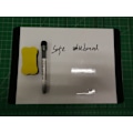 Miniatyrbillede 3 af 5: 1 stk - A4 Magnetisk Hvidtavle til Køleskab, Køkkenmenu, Indkøb