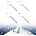 Miniatyrbillede 4 af 5: 4 stk. Quick Release Ball Pins, 316 Rustfrit Stål 6,3 mm Diameter Quick Release Pins med Fjederbelastet Kugleende