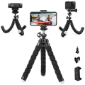 Pikkukuva 3 / 5: #Joustava Puhelimen Tripod ja Bluetooth-Kaukosäädin Kameran Sulkijalle#