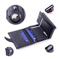 Miniatyrbillede 5 af 7: #Pung Airtag Tegnebog Slank Tegnebog Møntrum RFID Beskyttelse Mini Smart#